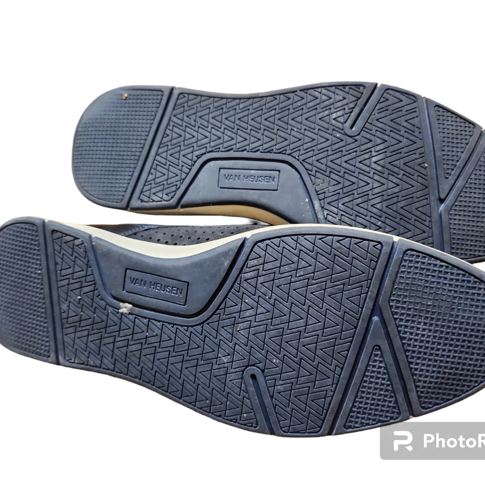 Van Heusen Navy Renny Oxford Size 10M